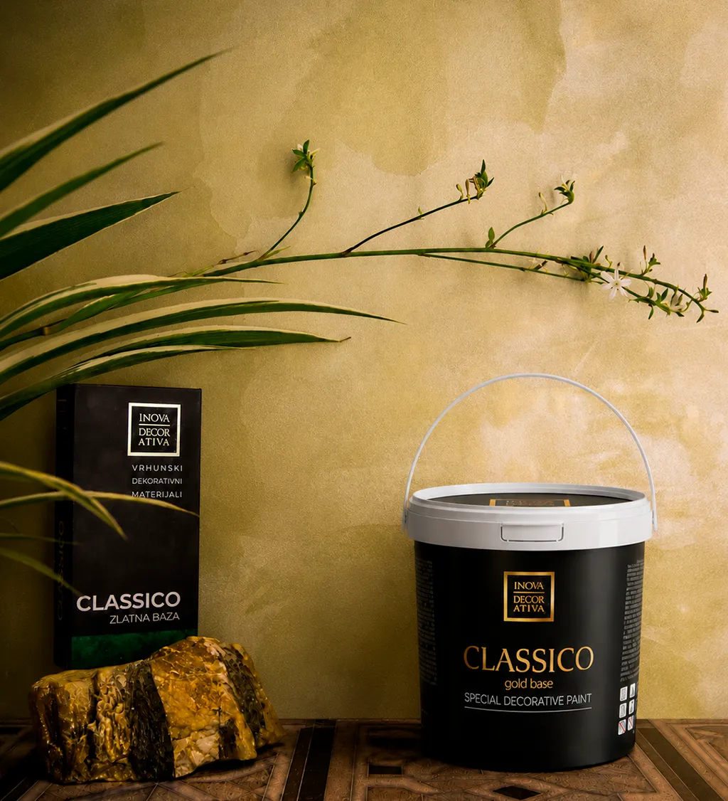 Dekorativna boja Classico, baršunasti soft touch efekat - INOVA Decorativa