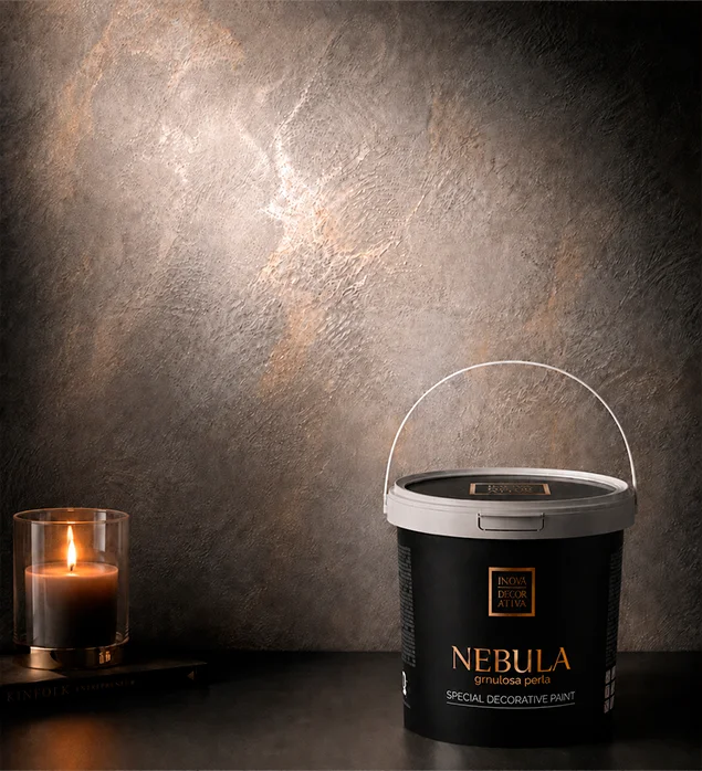 Tekstura Nebula, brza i intuitivna struktura maltera - INOVA Decorativa