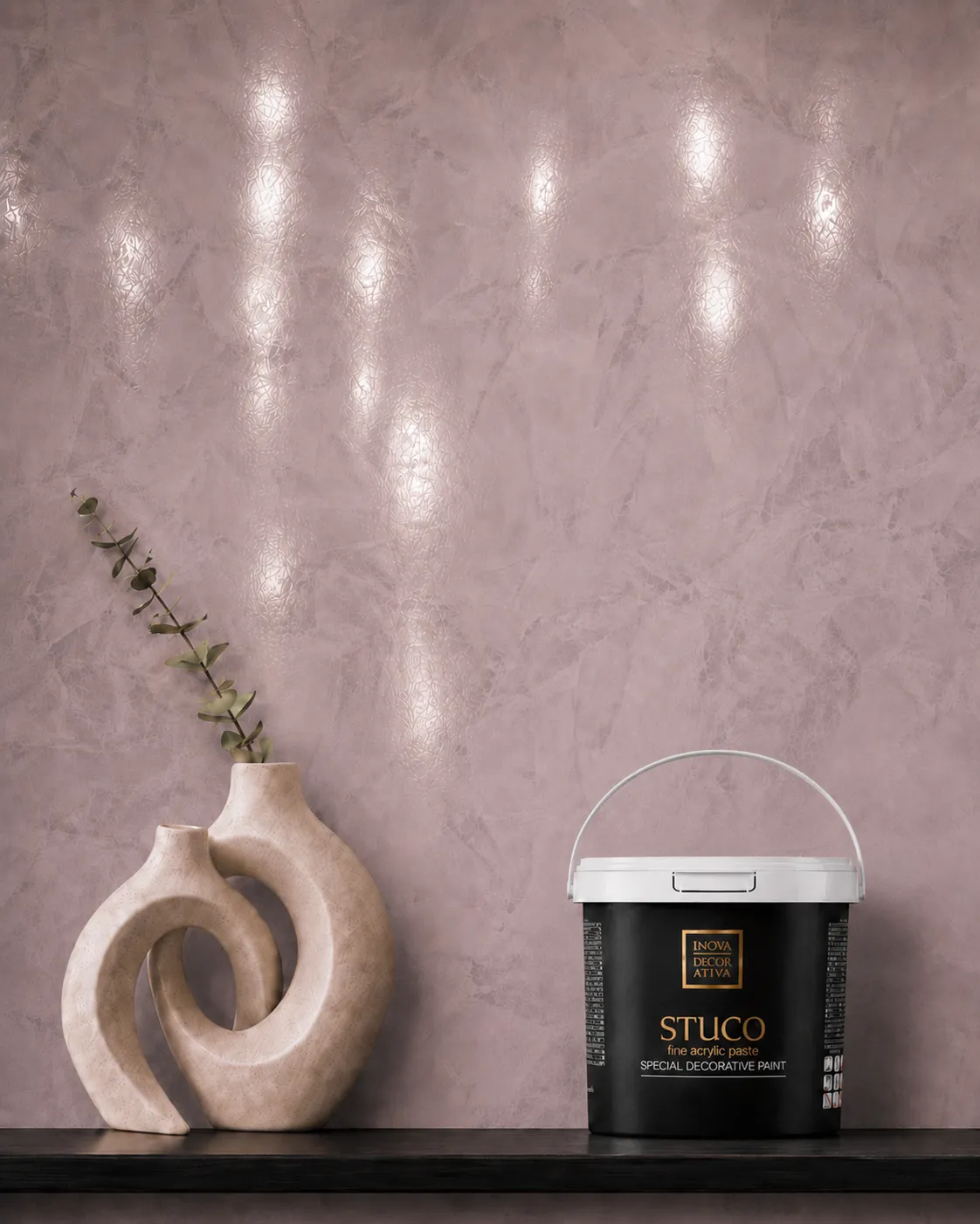 Dekorativni malter Stuco, efekat glačanog mermera - INOVA Decorativa