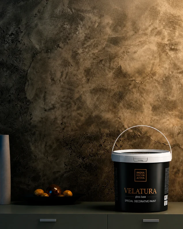 Velatura, polutransparentni završni premaz - INOVA Decorativa